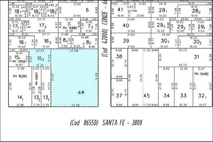 Terreno · 1200m² · 30 Ambientes