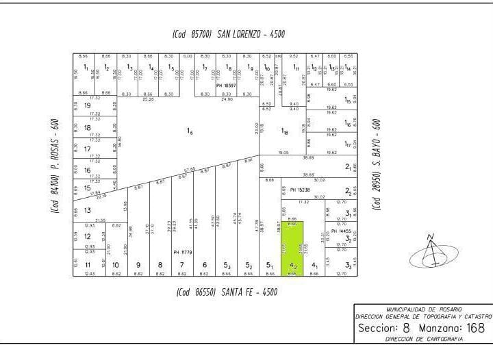Terreno · 160m² · 5 Ambientes · 1 Cochera