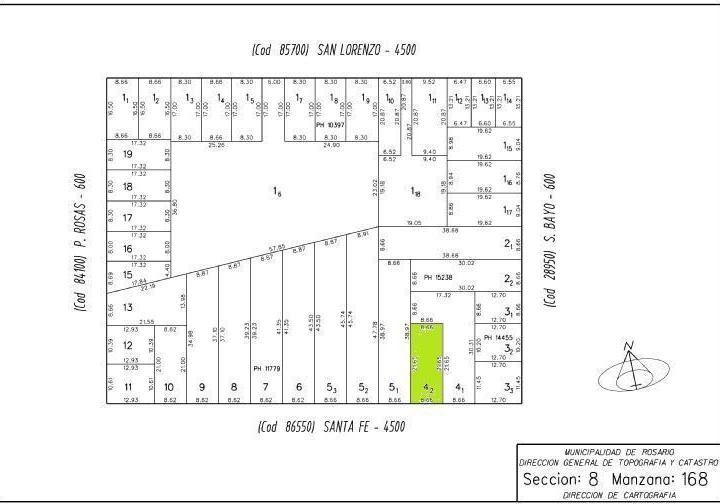 Terreno · 160m² · 5 Ambientes · 1 Cochera