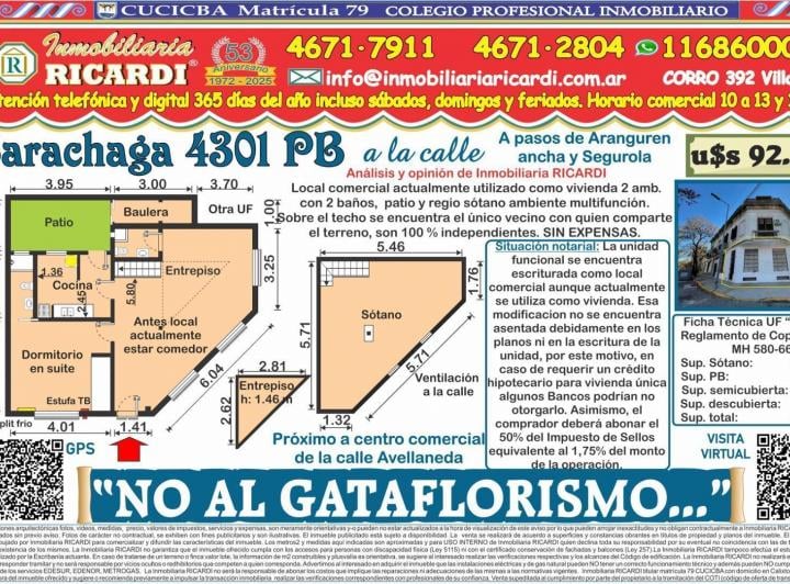 PH · 87m² · 2 Ambientes