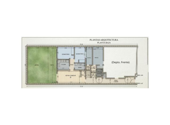 PH · 80m² · 3 Ambientes