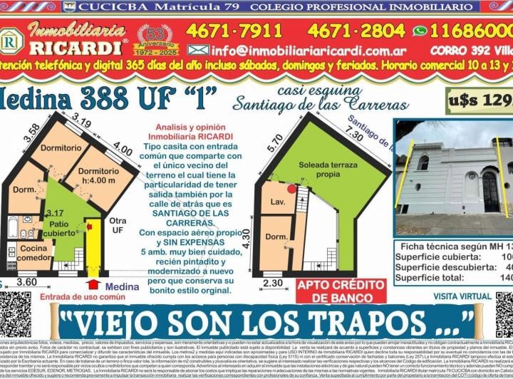 PH · 100m² · 5 Ambientes