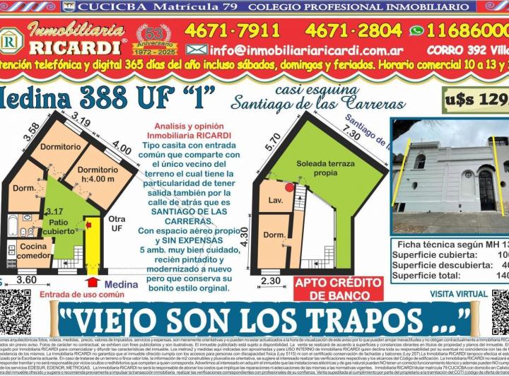 PH · 100m² · 5 Ambientes