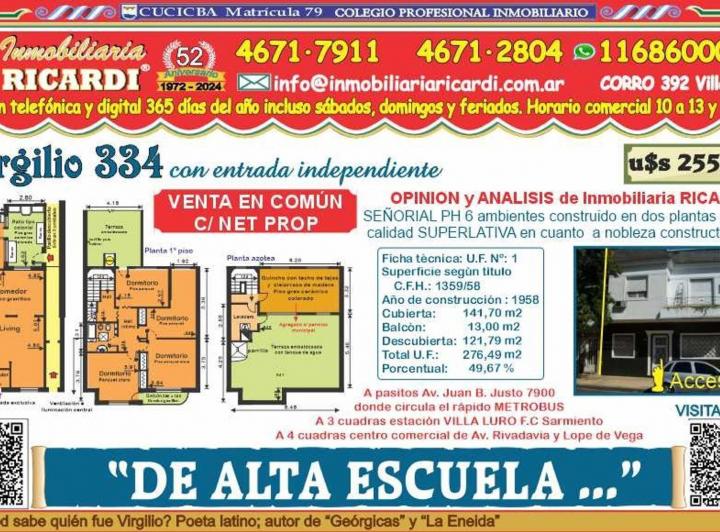 PH · 141m² · 5 Ambientes