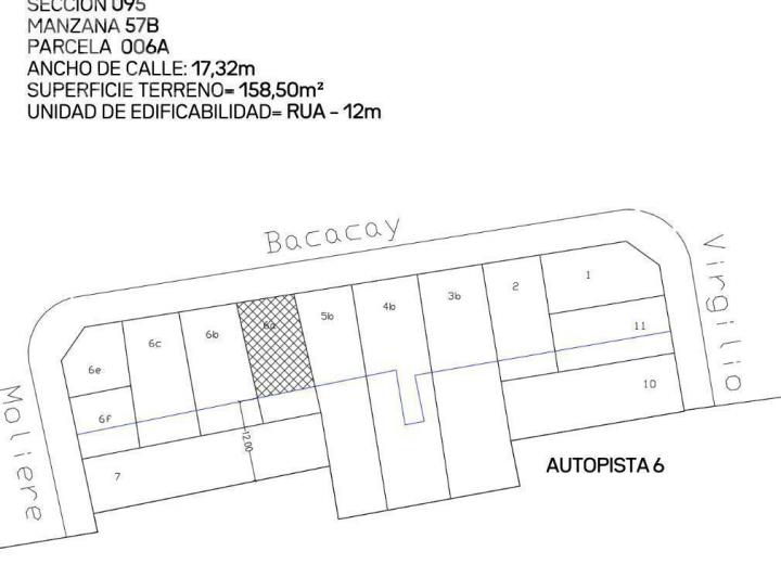 Terreno · 158m²