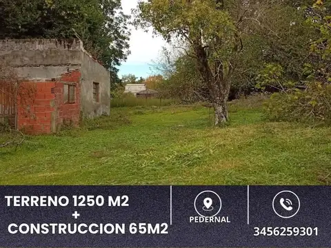 Terreno en Venta en Pedernal, Concordia