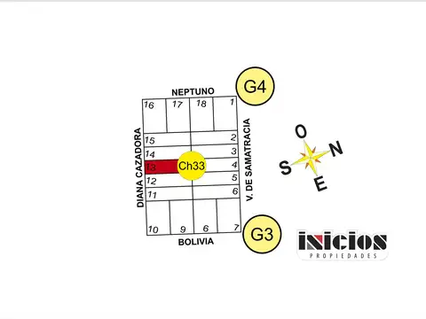 Terreno en Venta en Paraje Pavon, Partido de General Lavalle