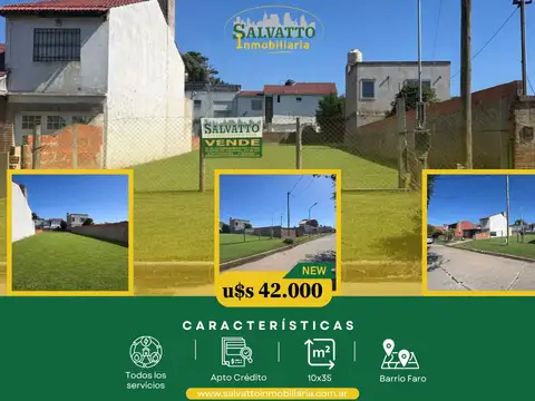 Terreno en Venta en Faro, Mar del Plata
