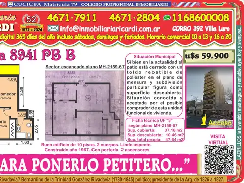 Departamento en Venta en Floresta Norte, Floresta