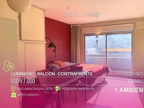 Departamento en Venta en Caballito, CABA