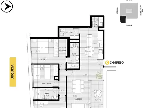 Departamento en Venta en Centro, Rosario