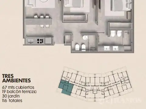 Departamento en Venta en Garin, Partido de Escobar