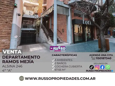 Departamento en Venta en Ramos Mejia, Partido de La Matanza