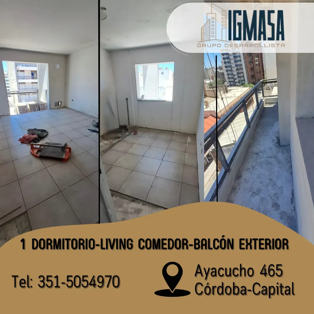 Ayacucho 465 Guemes Córdoba (1 dormitorio)