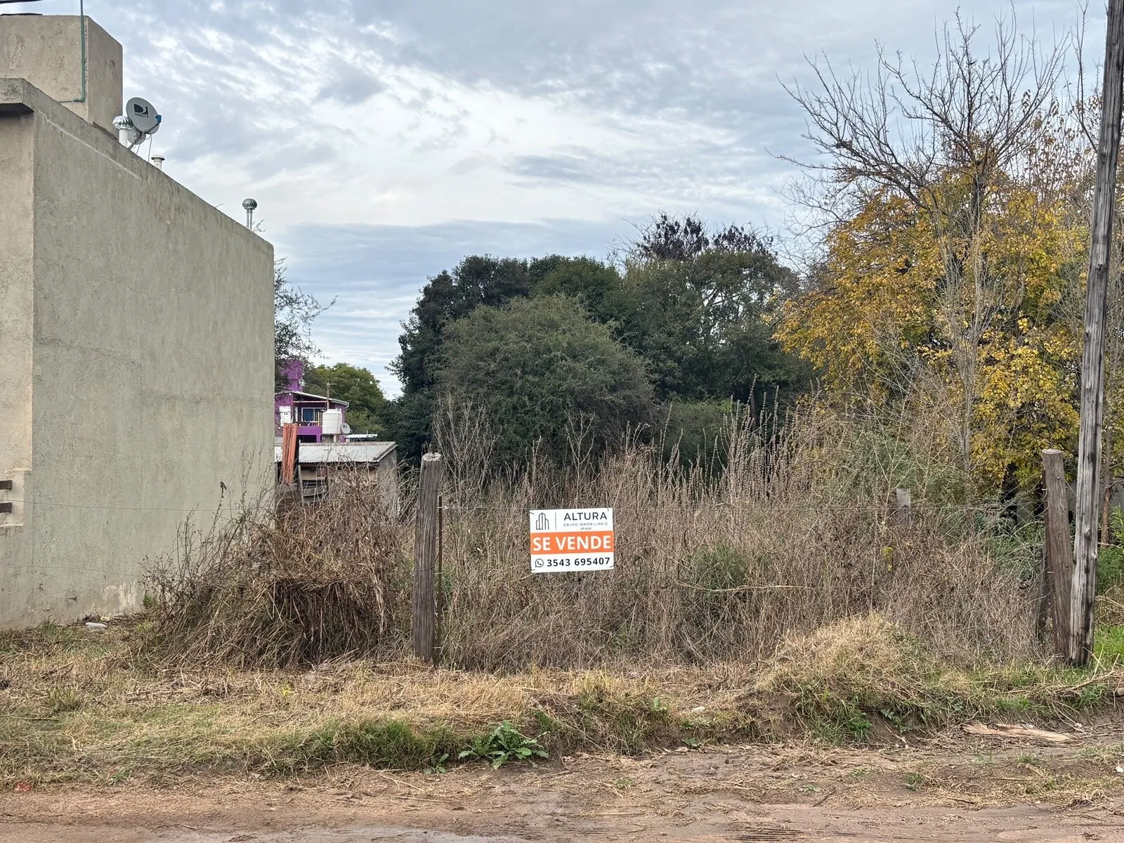 Venta de terreno en Salsipuedes - barrio Villa Sol
