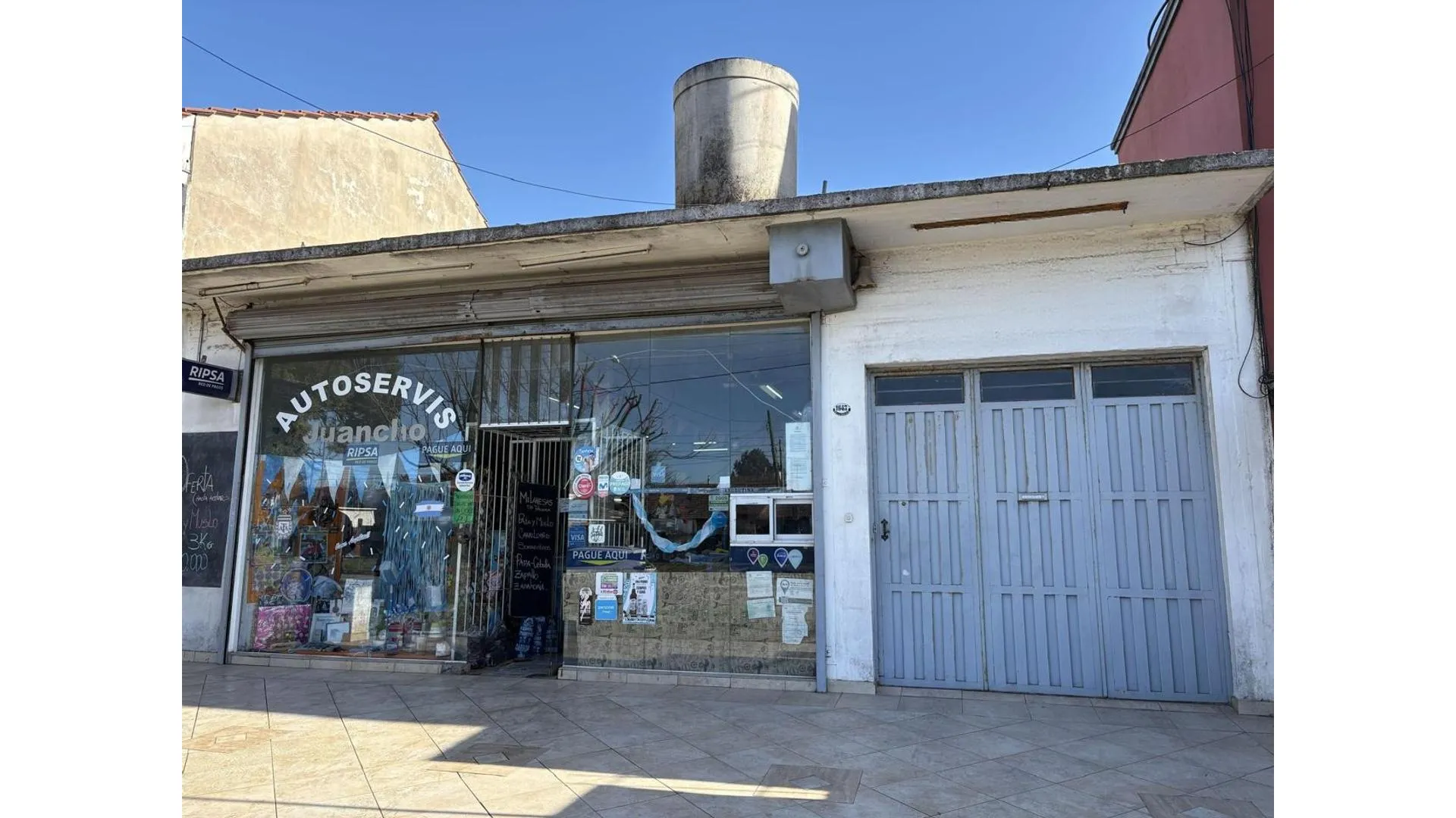 Venta local comercial + deposito en block