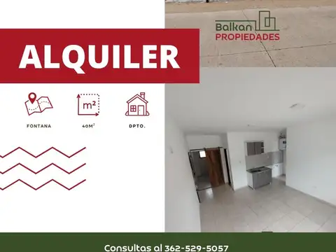 Departamento en Alquiler en Fontana, San Fernando