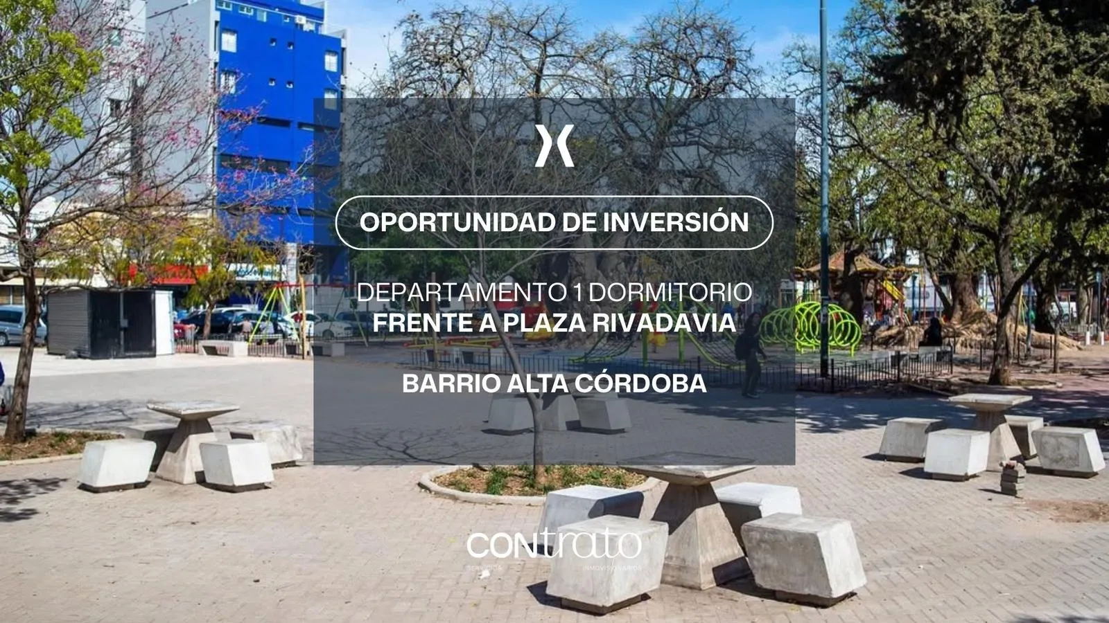 ★APTO CRÉDITO★DEPTO, C/ESCRITURA, FRENTE A LA PLAZA DE ALTA CBA !