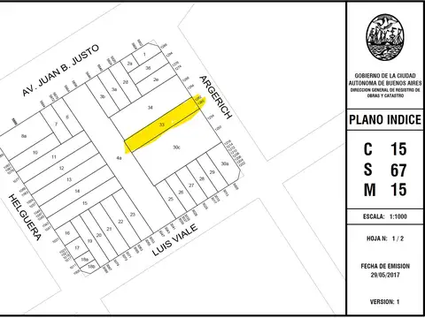 Terreno en Venta en Villa Santa Rita, Capital Federal