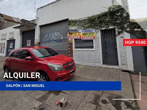 Galpón en Alquiler en San Miguel, Partido de San Miguel