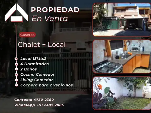 Casa en Venta en Caseros, Partido de Tres de Febrero