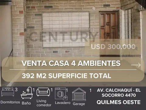 Casa en Venta en Quilmes, Partido de Quilmes