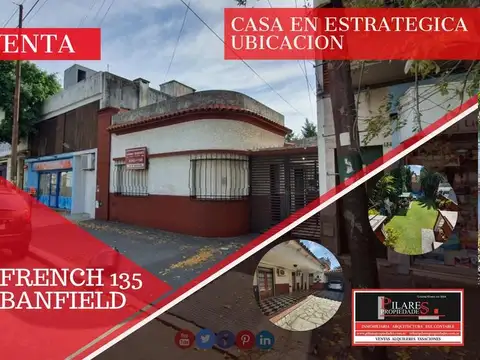 Casa en Venta en Banfield, Partido de Lomas de Zamora
