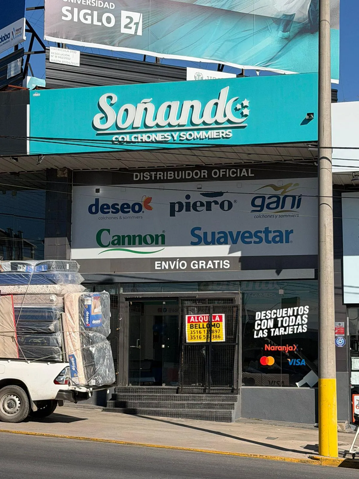 LOCAL COMERCIAL EN ALQUILER SOBRE AV COLON