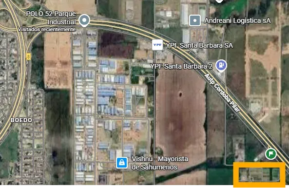 TERRENO 6 Ha. Autopista Cordoba Pilar. Villa Posse. LUZ TRIFASICA Y AGUA.