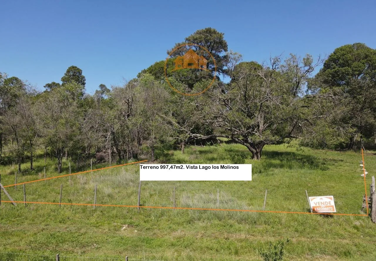 POTRERO DE GARAY-TERRENOS 988M2 CON VISTA LAGO LOS MOLINOS -CORDOBA-ESCRITURA