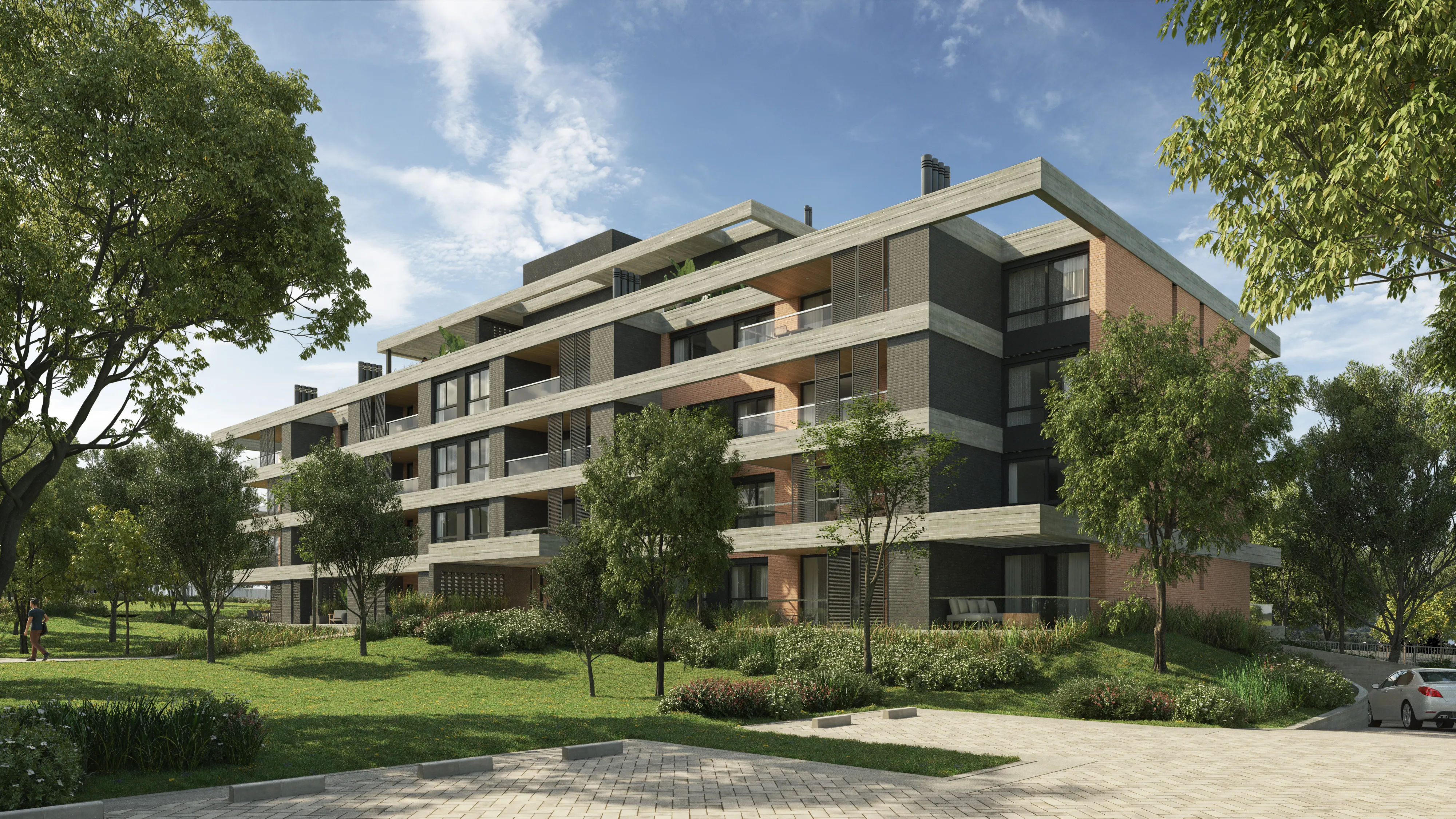 Departamentos de 2 dormitorios en Venta - Foresta Condominio Privado, Valle Esco