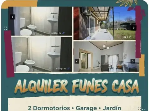 Casa en Alquiler en Centro, Funes
