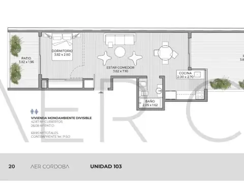 Departamento en Venta en Chacarita, Capital Federal