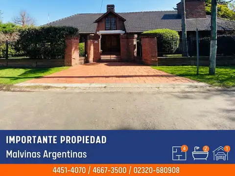 Casa en Venta en Los Polvorines, Partido de Malvinas Argentinas