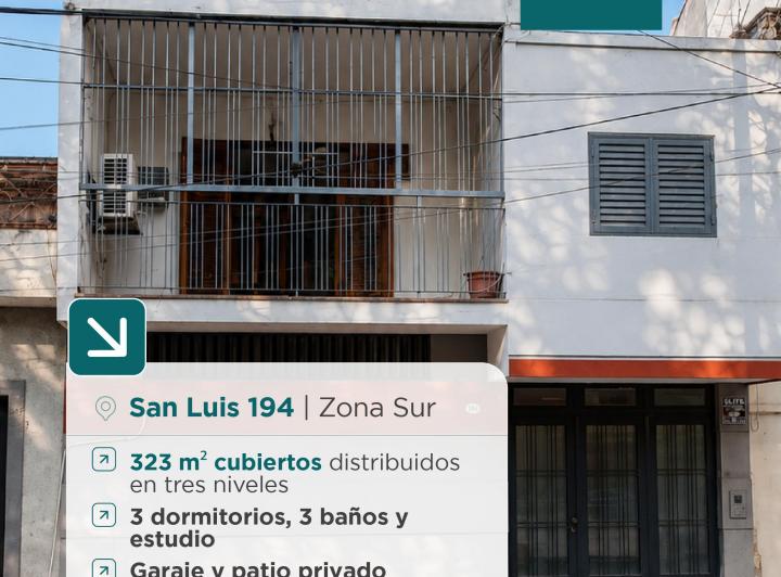 Casa · 323m² · 5 Ambientes · 1 Cochera