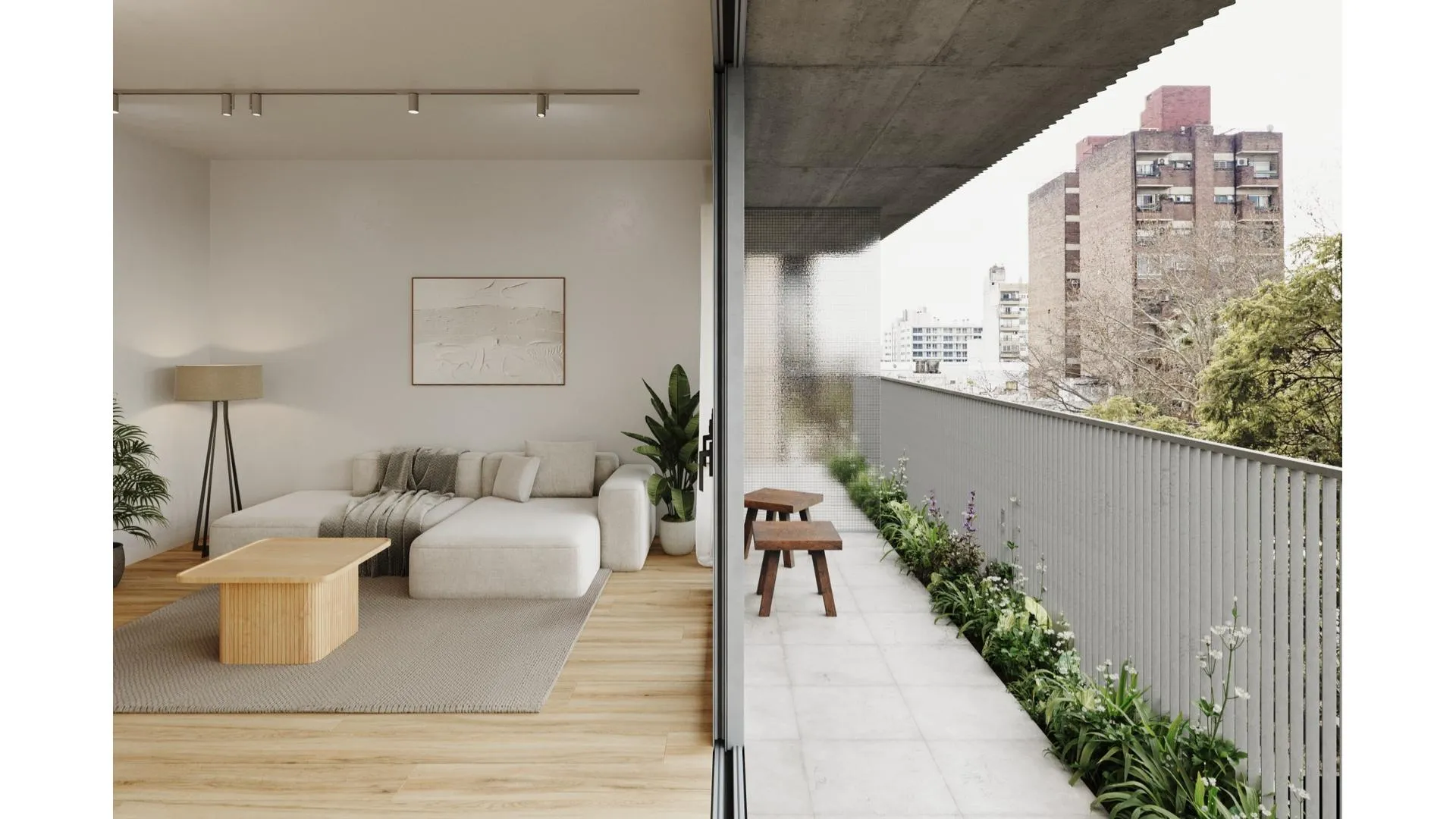 DEPARTAMENTO DE 3 DORMITORIO CON TERRAZA EXCLUSIVA/PARRILLA