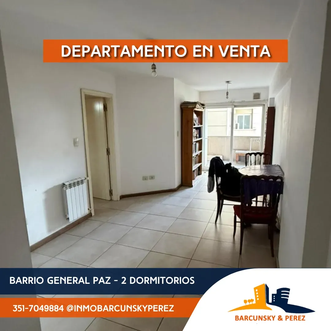 VENTA DEPTO 2 DORMITORIOS EN CENTAURO 3 GENERAL PAZ