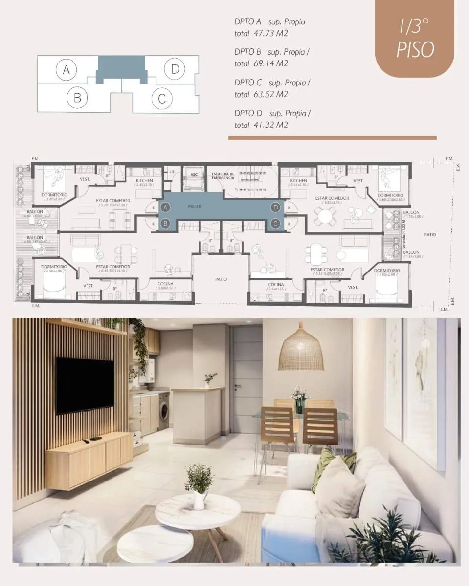 VENTA DEPARTAMENTO EN GENERAL PAZ EN CONSTRUCCION